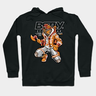 Fire Bear - Beastly Streetwear Hoodie